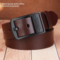Ceinture à café à boutons noirs X