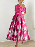 Fuchsia et floral